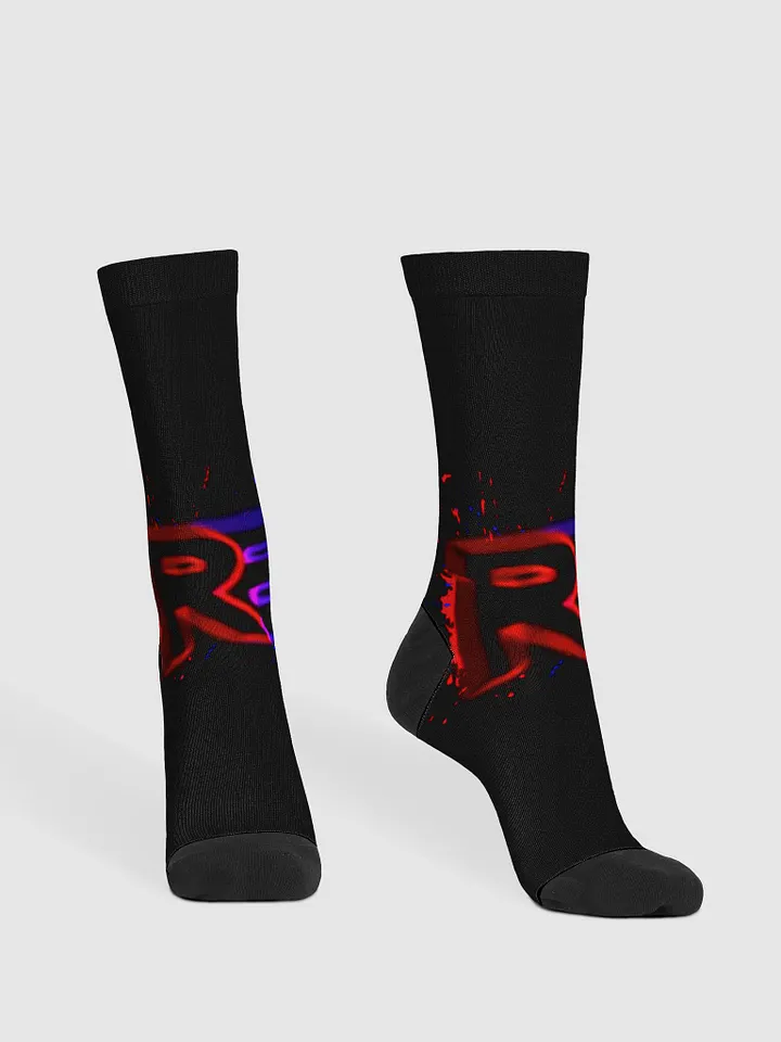 Red & Blue™ Splatter Socks product image (2)