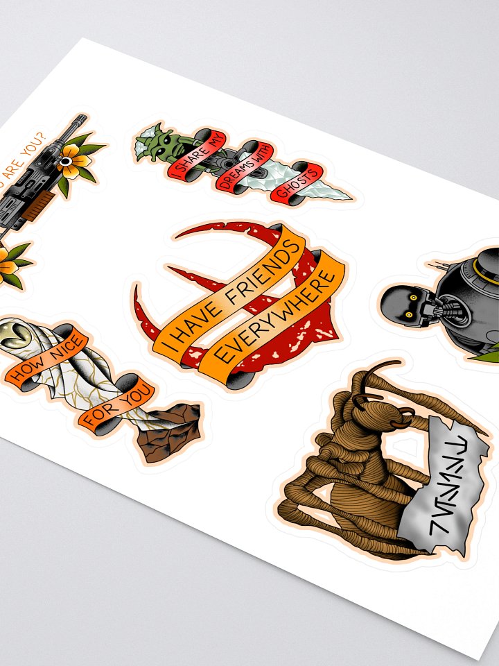 Andor S2 Flash - Sticker Sheet product image (2)