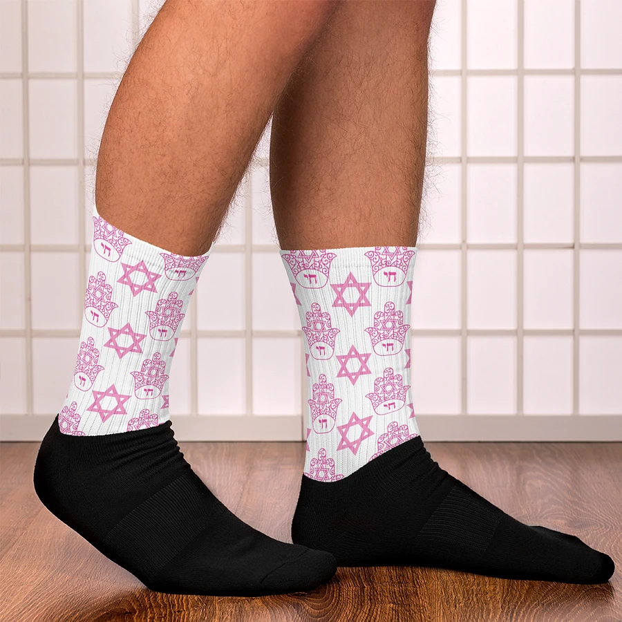 Pink Jewish Socks product image (14)