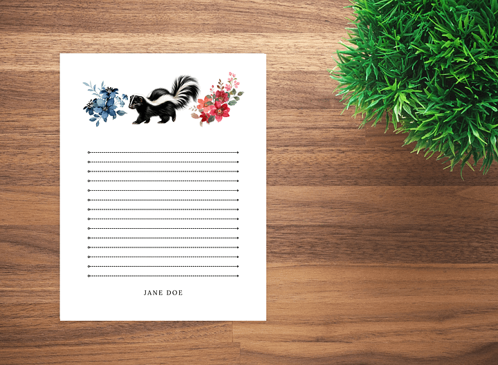Canva Notepad Template: Nature Themed product image (1)