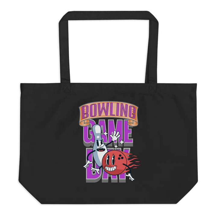 Game Day Bowling Flaming Fun Tote Bag product image (1)