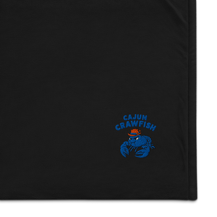 Cajun Crawfish Cozy Sherpa Blanket product image (1)
