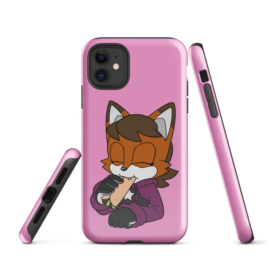 Fox Eats a Soft Taco iPhone Tough Case product image (1)