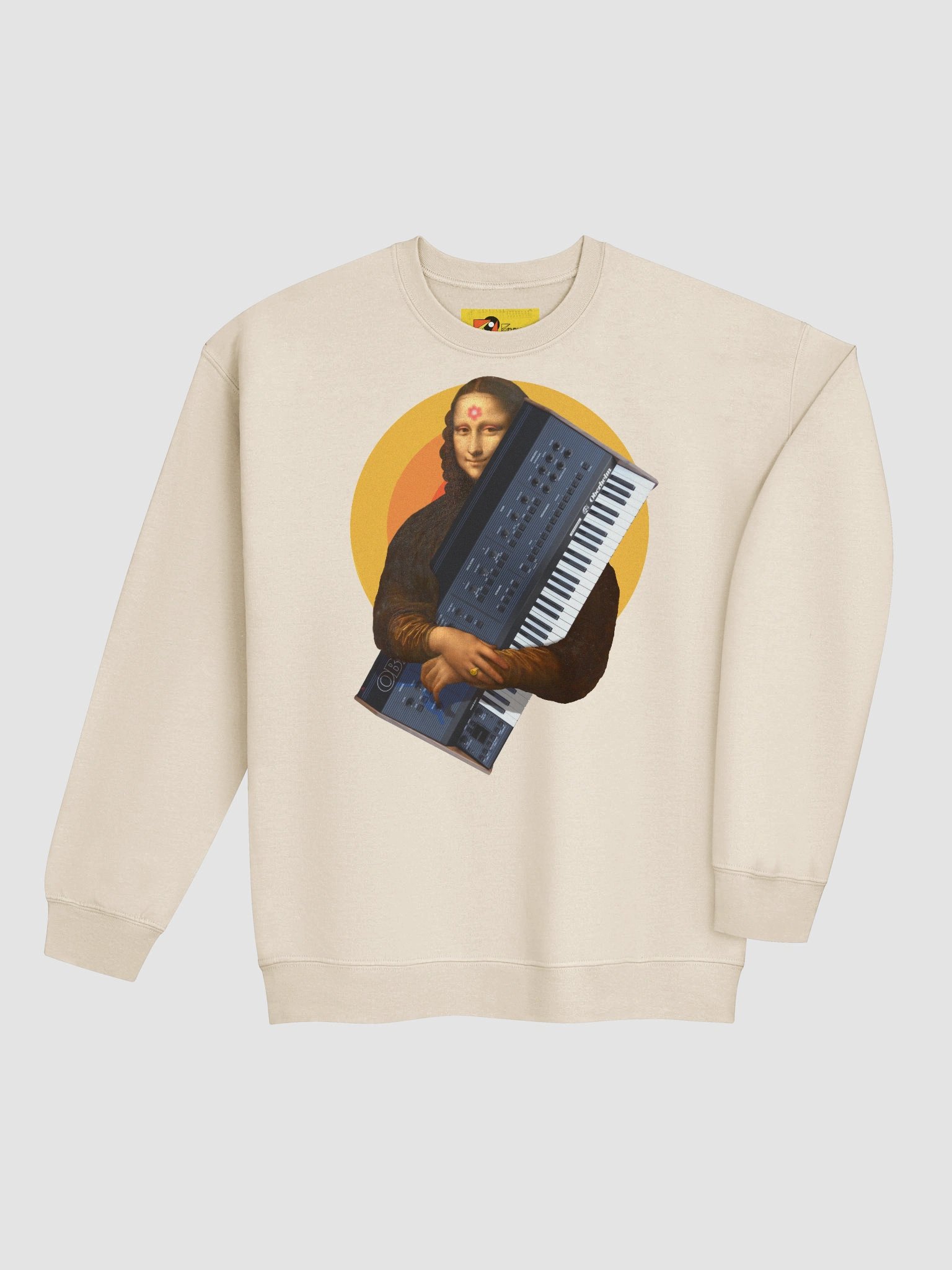 MoBNa LiXA by Frank Fonik (Oberheim OB-XA), Techno EDM Classic Crewneck Sweatshirt product image (23)