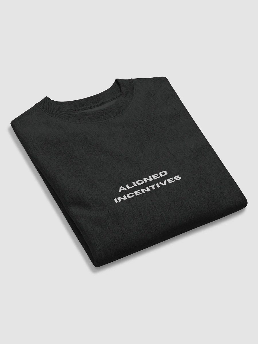 Aligned Incentives Premium Crew Sweatshirt - Black product image (5)