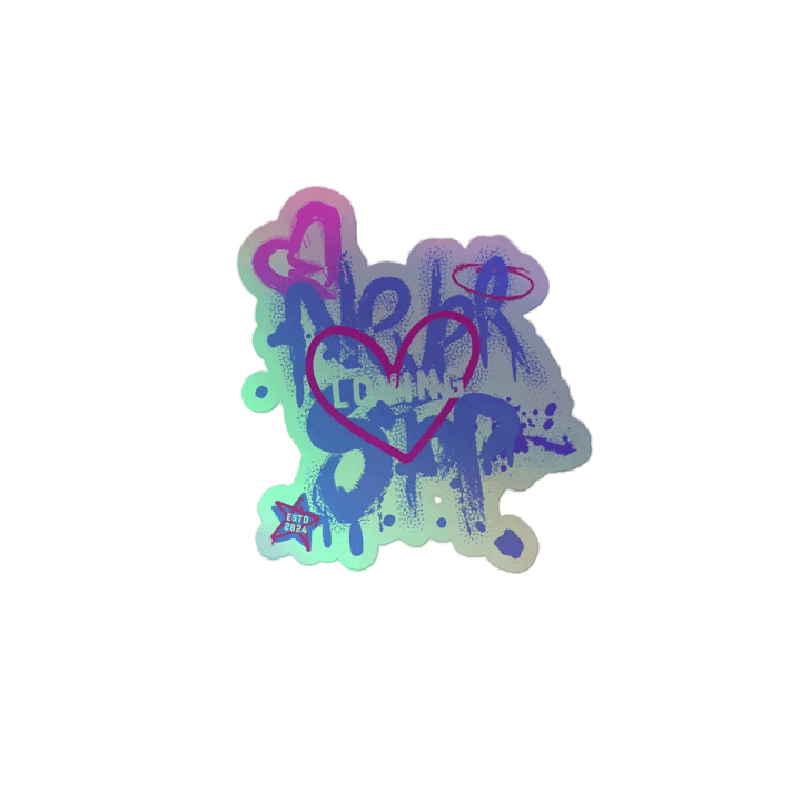 Never Stop Loving Holo Sticker product image (2)