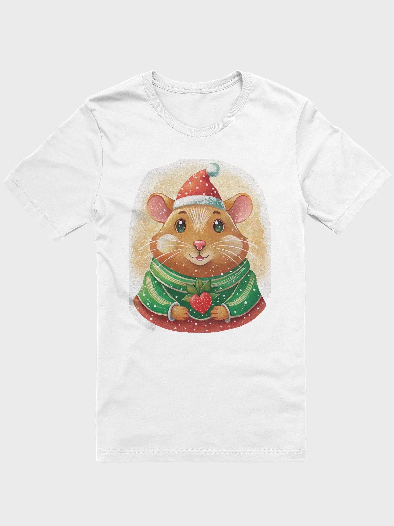 Santa Mouse Love Women's T-Shirt product image (2)