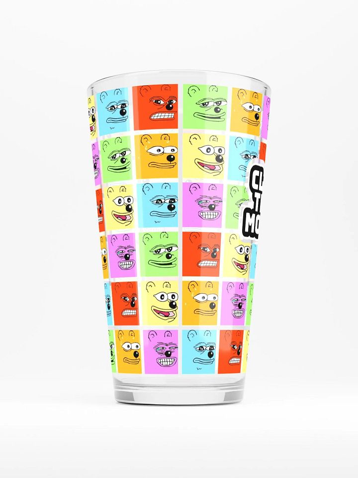 CTM Throwback Bear Tribute Pint Glass product image (2)