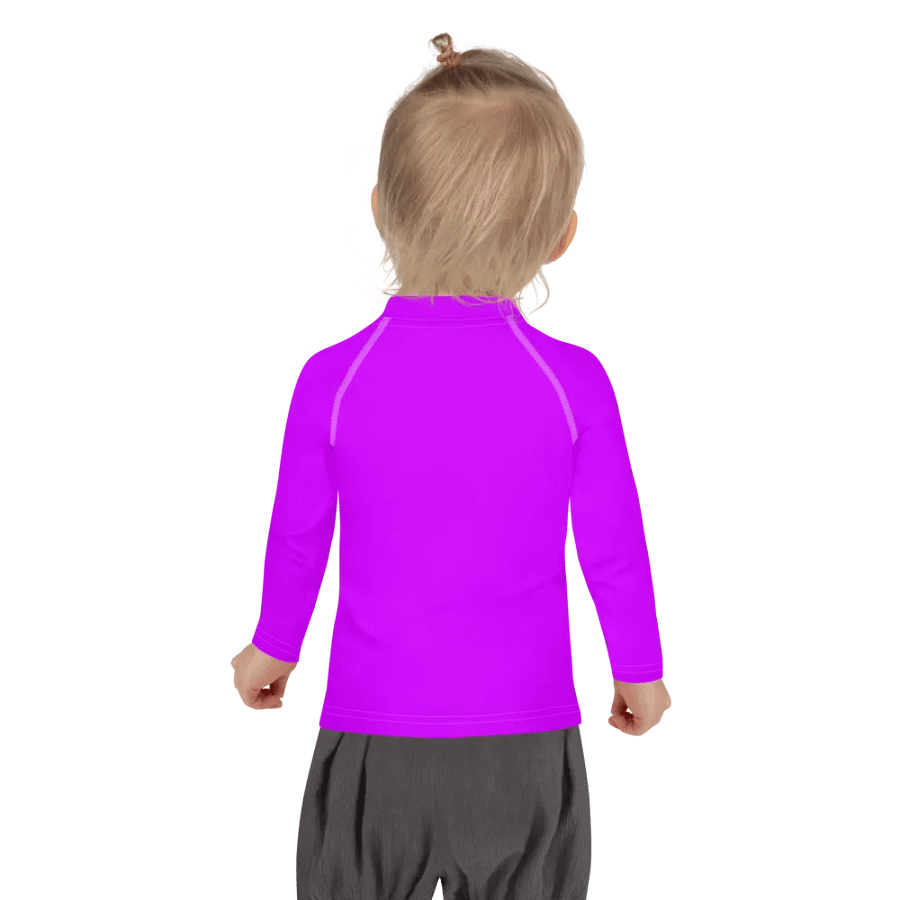 Mermaid Magic Kids Rash Guard product image (4)
