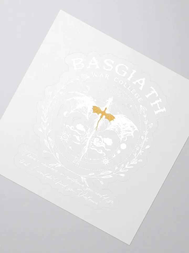 Basgiath War College Sticker V2 product image (2)