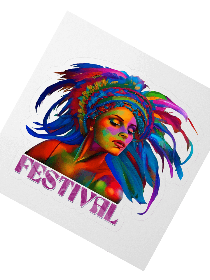 Festival Spirit Kiss Cut Stickers product image (2)
