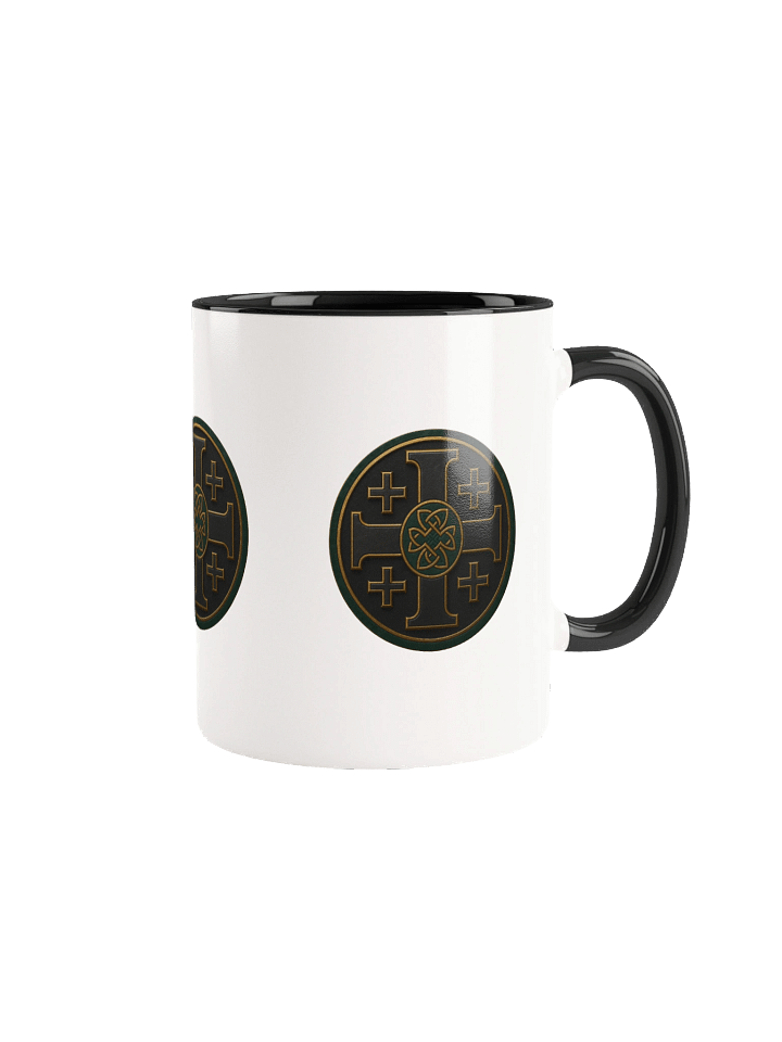 Layman Jerusalem Cross mug white product image (1)