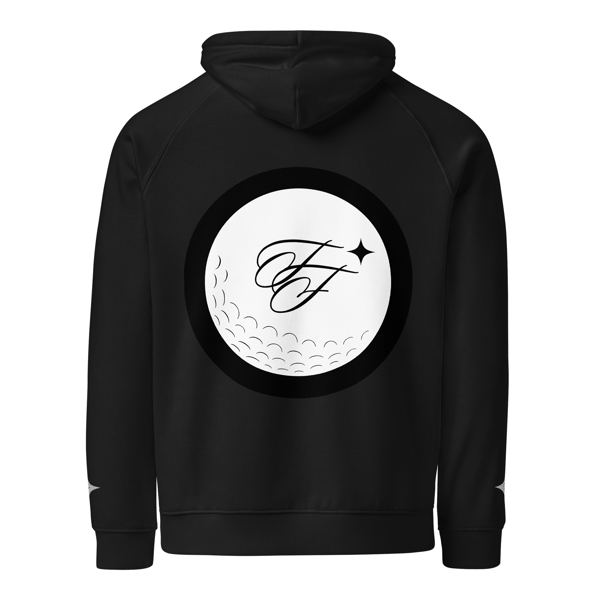 F&F Slogan Eco Raglan Hoodie (WHT) product image (2)
