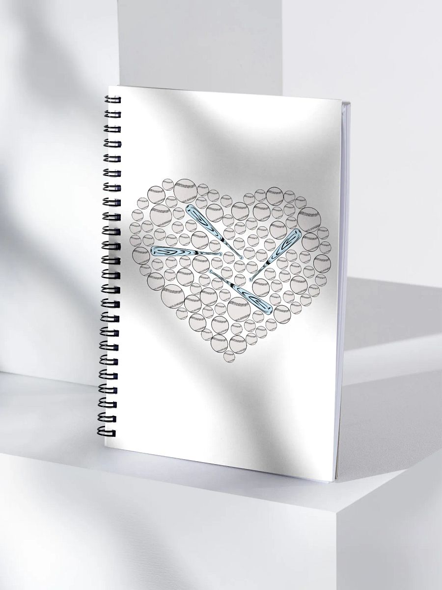 Pure Heart Baseball Dreams Spiral Notebook product image (3)