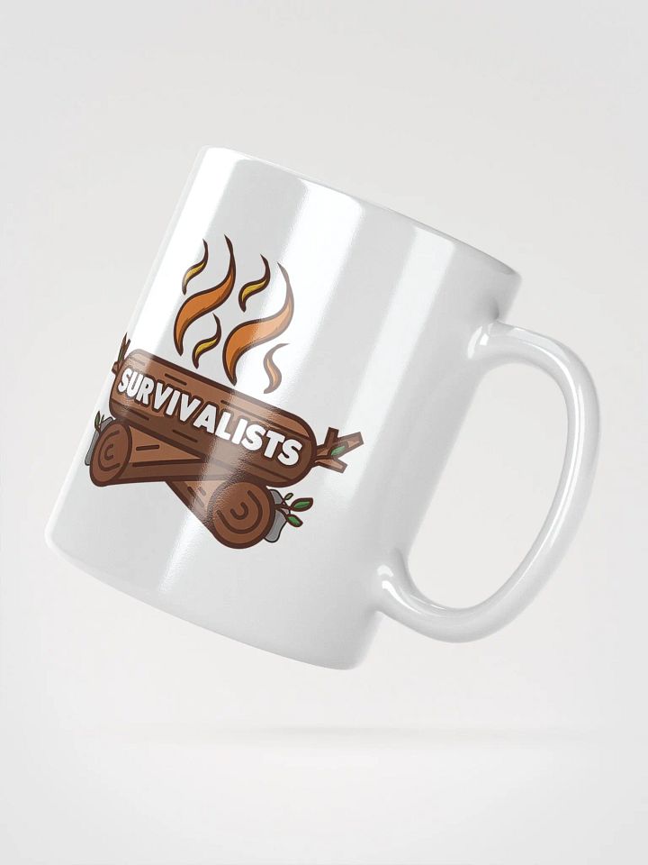 Survivalists White Glossy Mug product image (2)