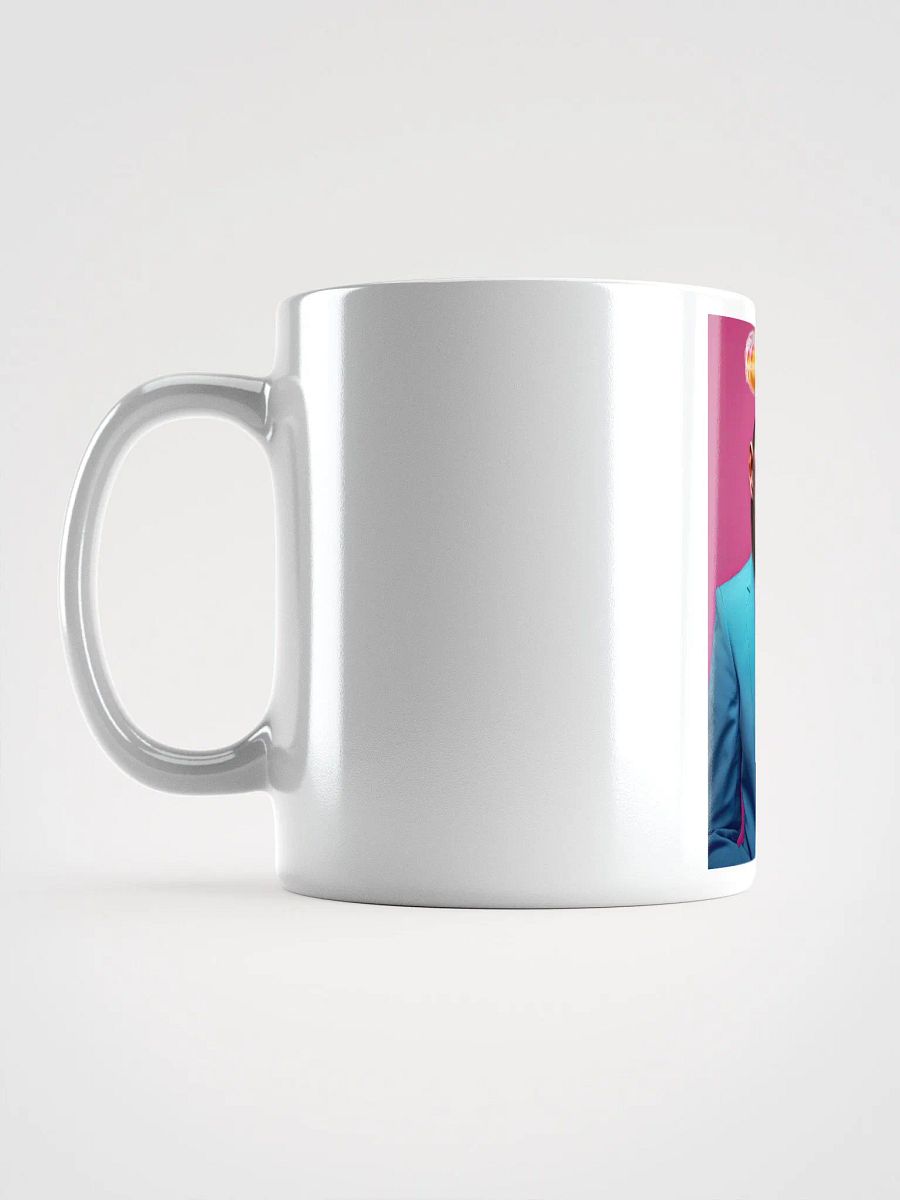 Flying Donut over Business Chimp Mug product image (18)