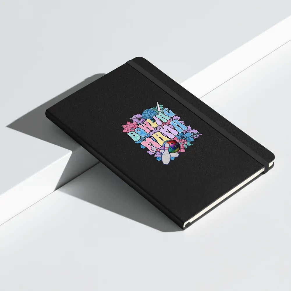 Bowling Mama Floral Hardcover Notebook product image (8)