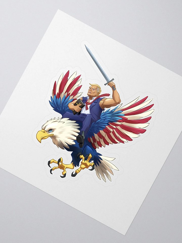 Trump "Inaugural Insanity" Sticker product image (2)