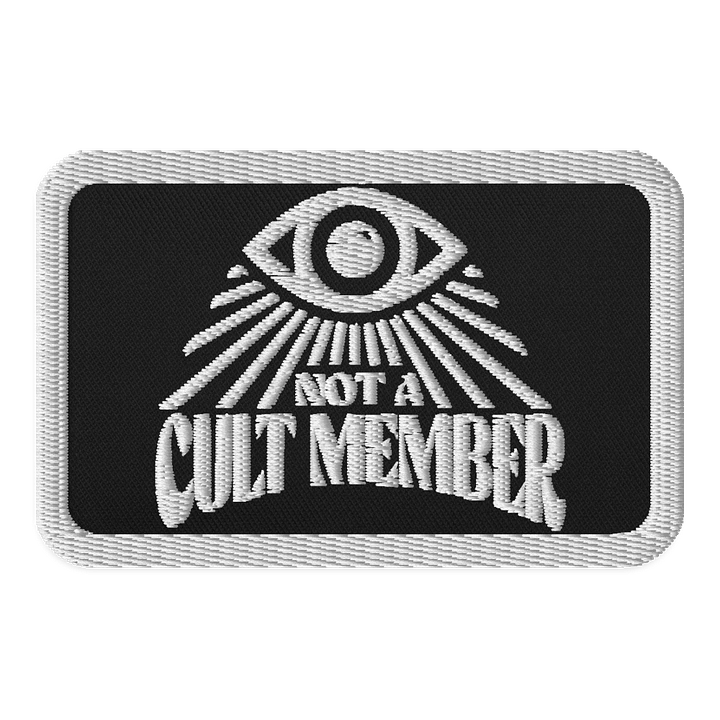 Not A Cult Member Patch product image (1)
