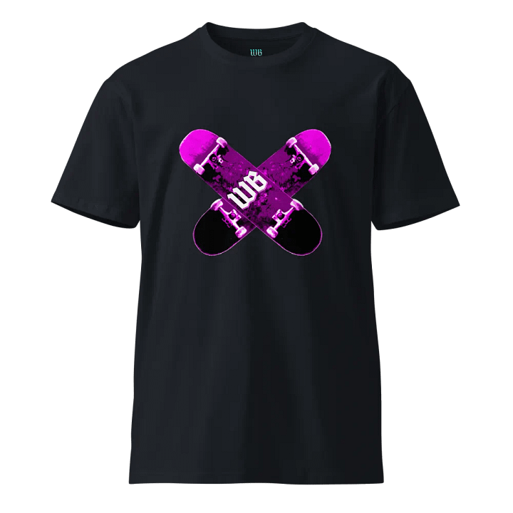 Pink Poster Skateboard T-Shirt product image (1)