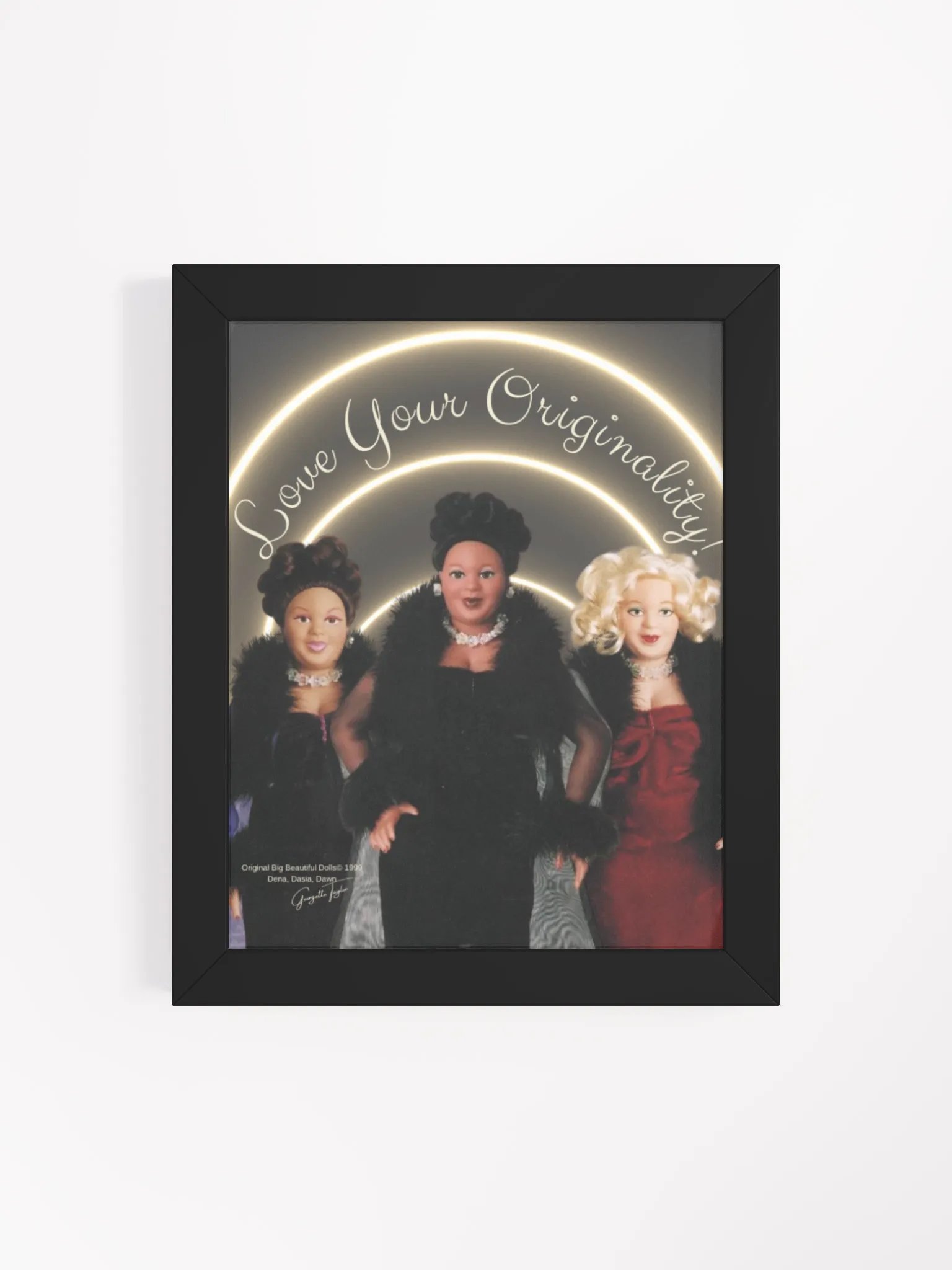 Love Your Originality Framed Big Beautiful Dolls product image (4)