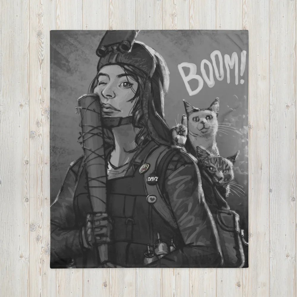 Comfy BOOM Throw Blankie! product image (4)