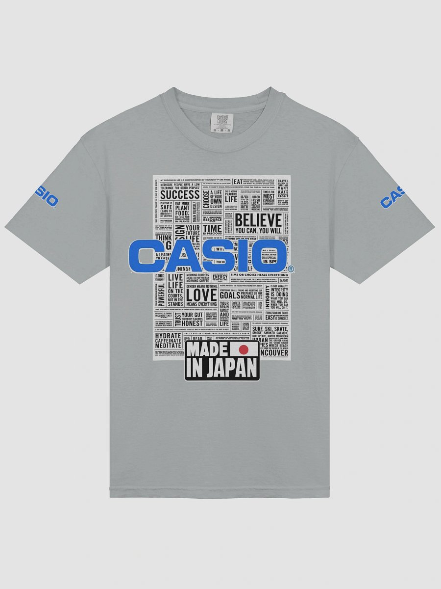 CASIO SPECIAL TSHIT MADE IN JAPAN LOGO product image (20)