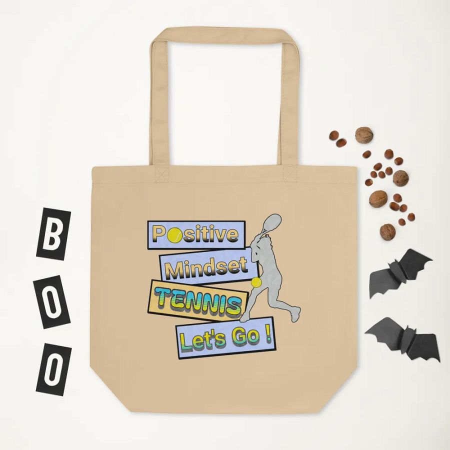 Positive Mindset Tennis Tote Bag product image (5)