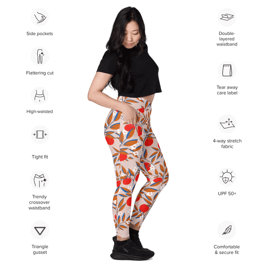 Juicy Vibes Crossover Leggings product image (9)