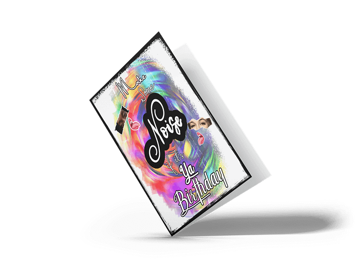 “Make some noise” card product image (1)