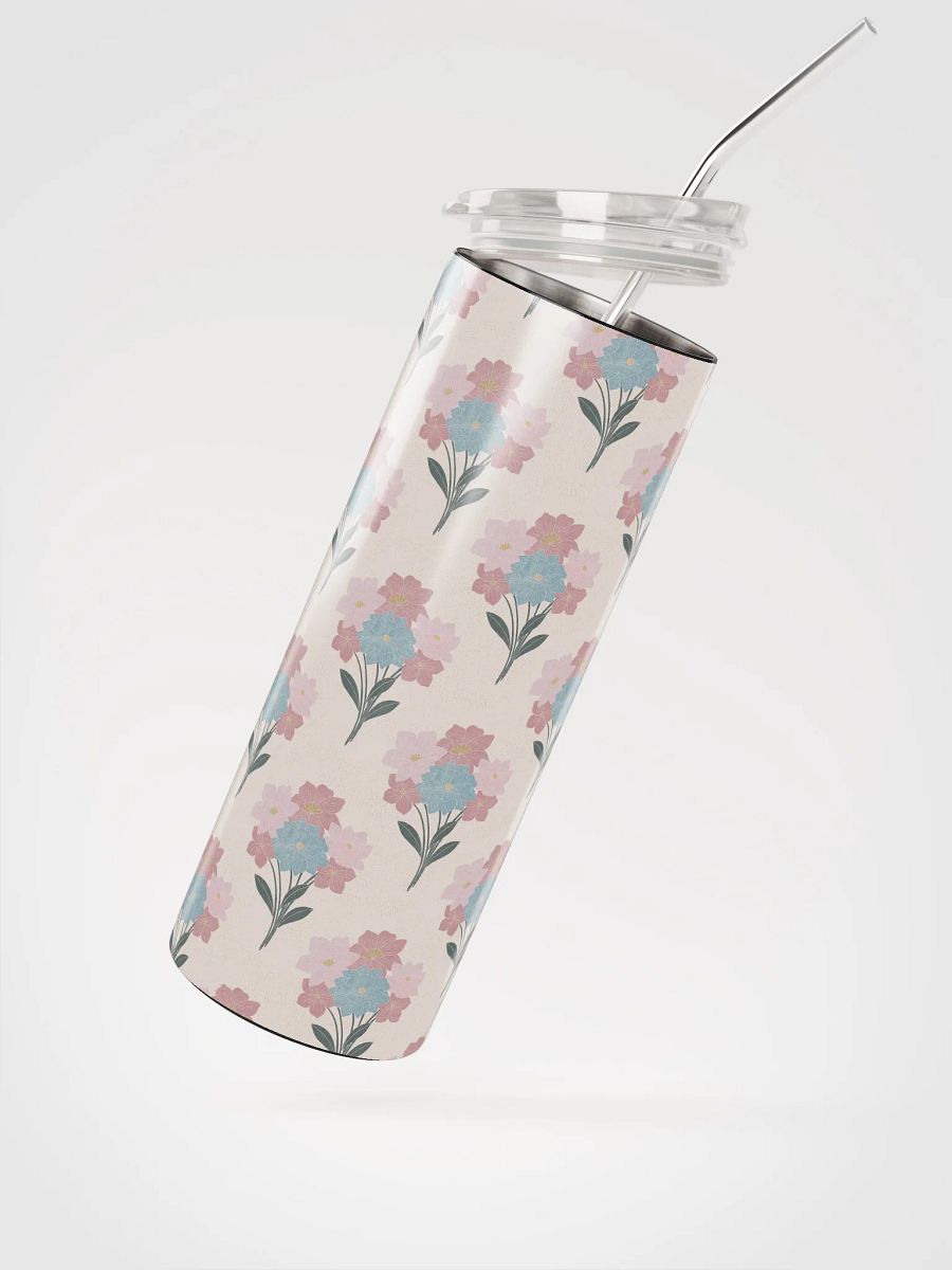 Floral Bunch Block Style 20oz. Stainless Steel Tumbler product image (2)