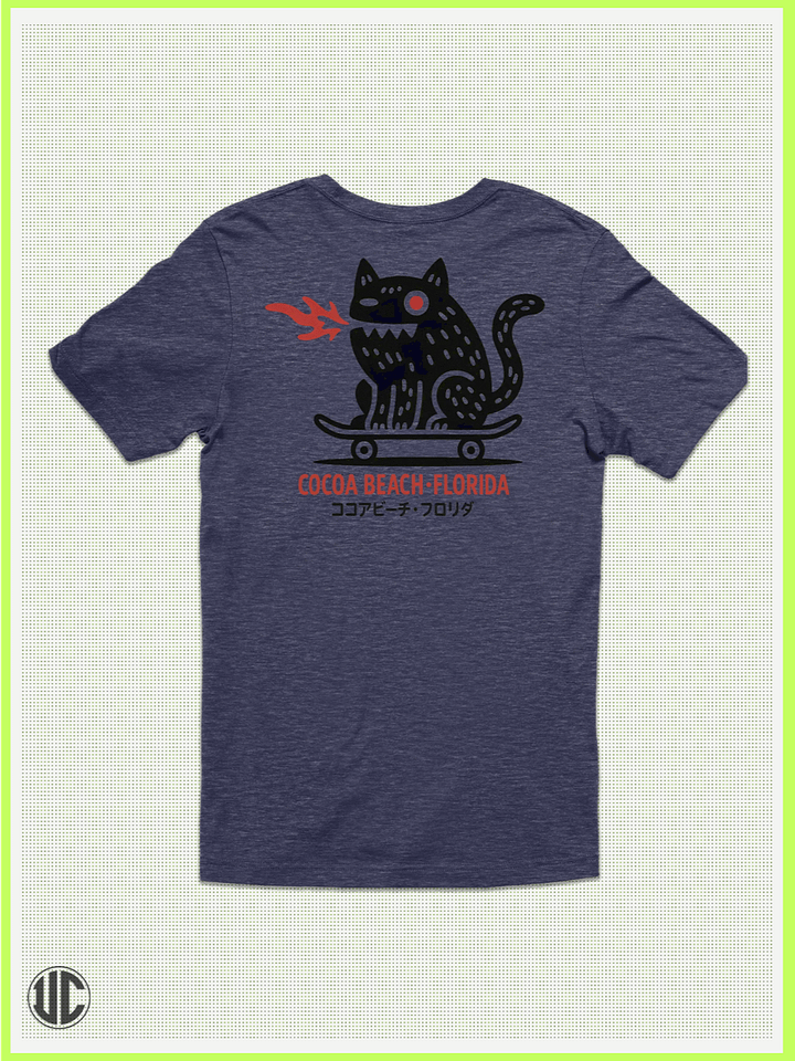 UnkoCon - Cocoa Beach Skater – T-Shirt product image (2)