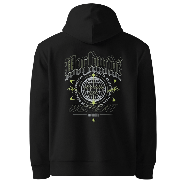Man Hoodie Worldwide Slogan Stanley/Stella Unisex Organic Hoodie product image (1)