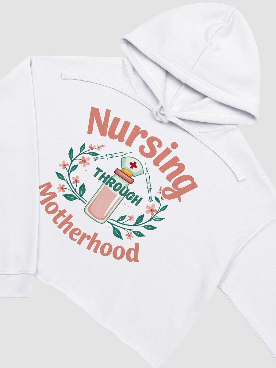 Nurse's Cap Floral Baby Bottle Hoodie product image (8)