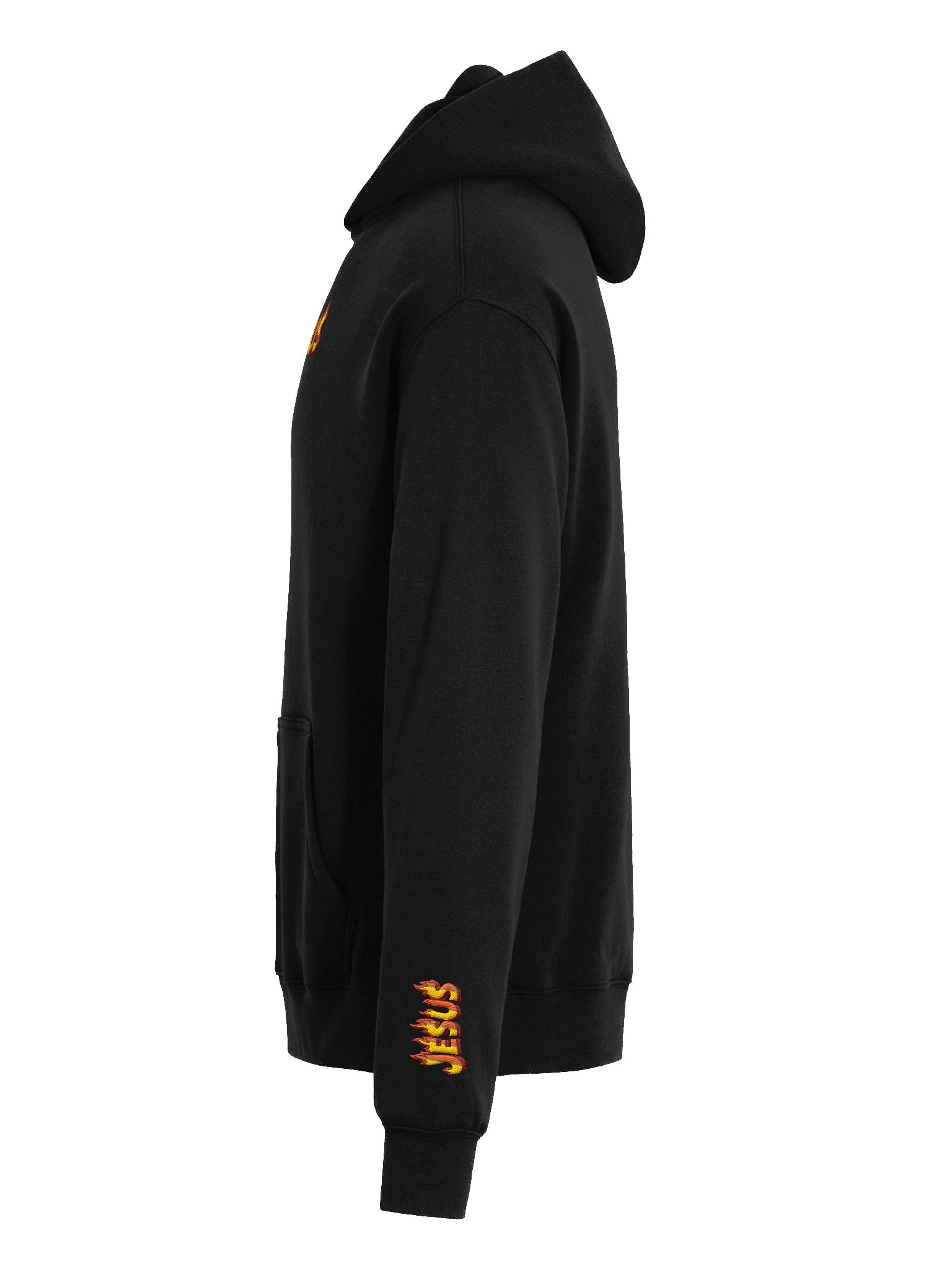 Flaming Jesus Oversized Hoodie product image (28)