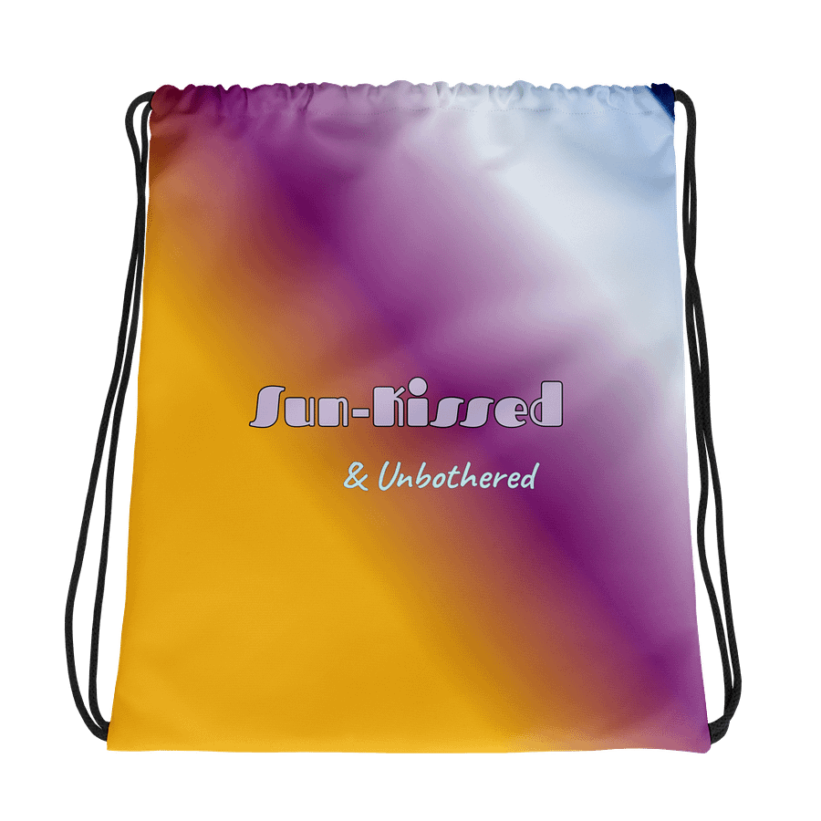 Sun-Kissed All-Over Drawstring Bag product image (2)