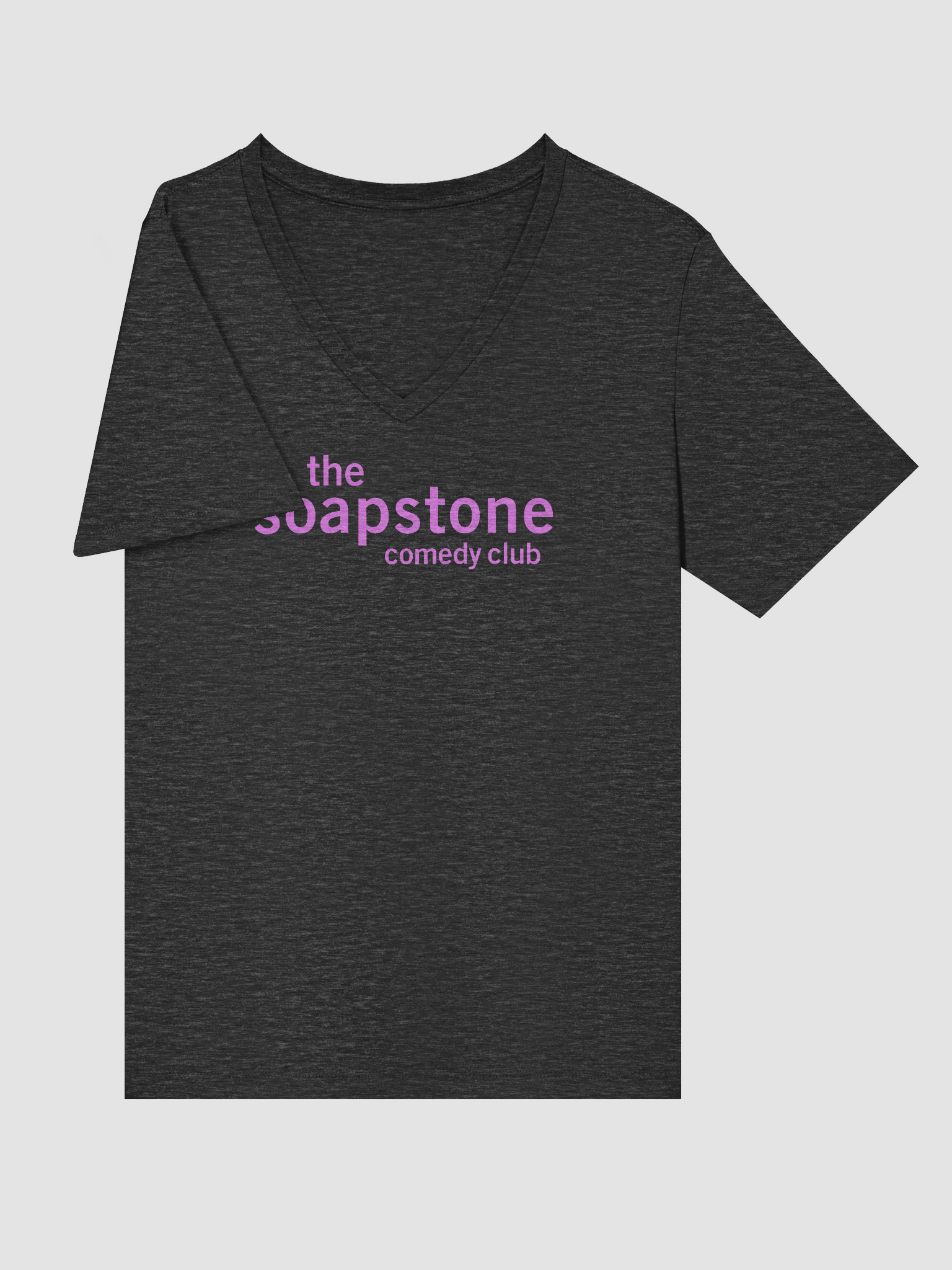 The Soapstone Comedy Club Relaxed V-Neck Tee product image (5)