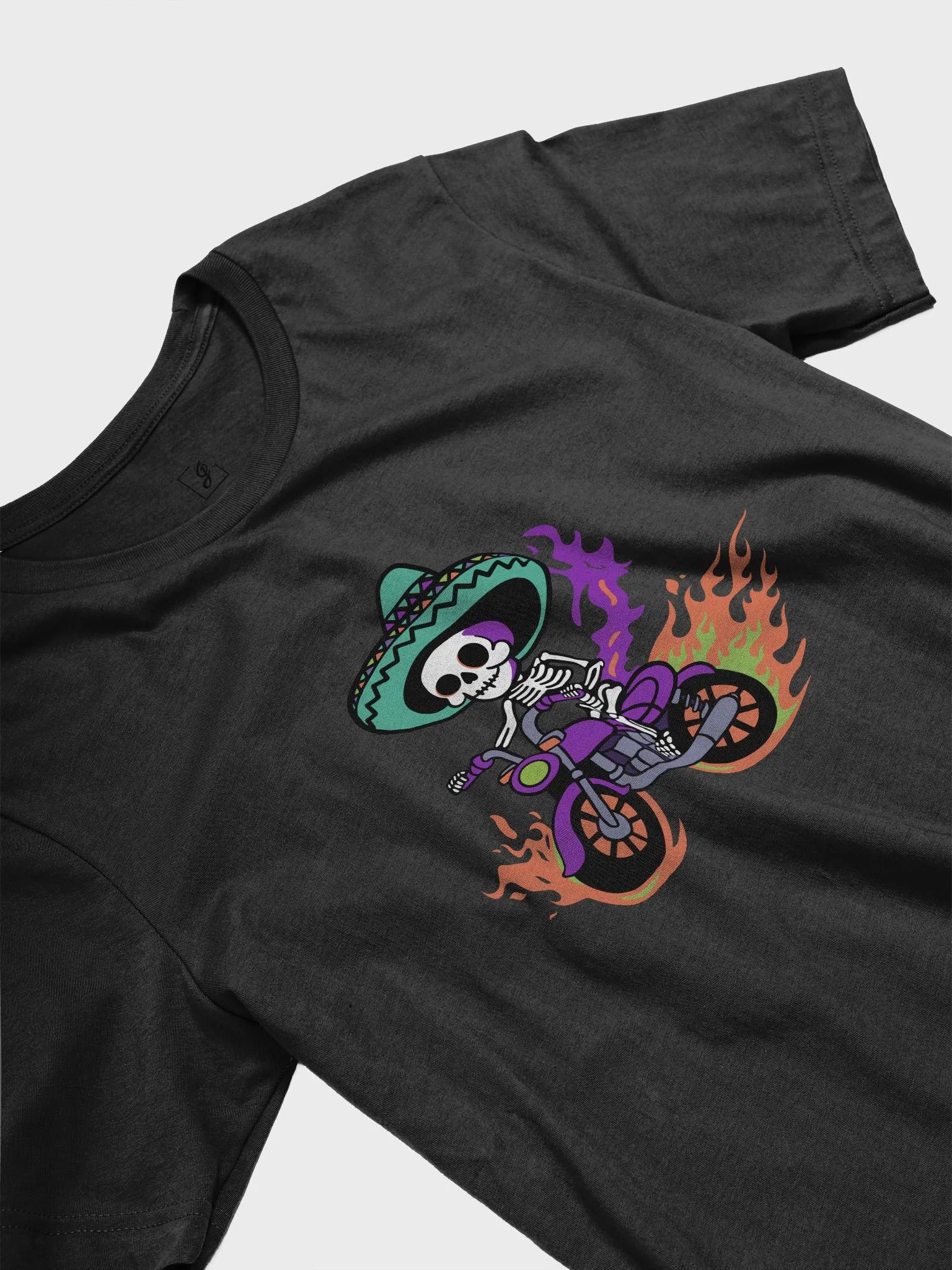 Bone to be Wild Colorful Supersoft Classic Fit T-Shirt product image (5)