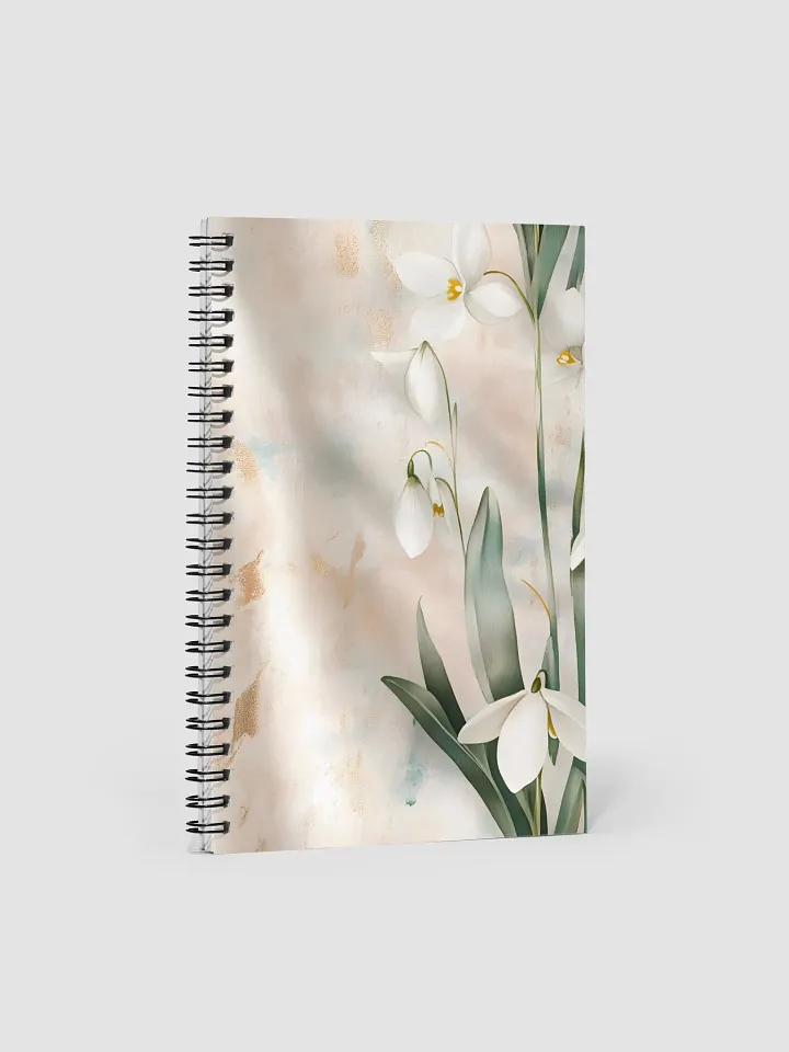 Snowdrop Notebook product image (1)