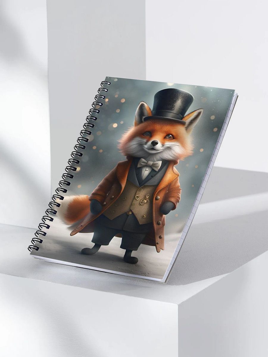 Smart Dressed Fox Notebook product image (3)