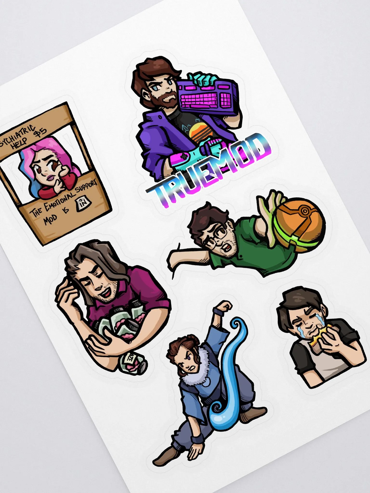 January Sticker Sheet 1 product image (1)