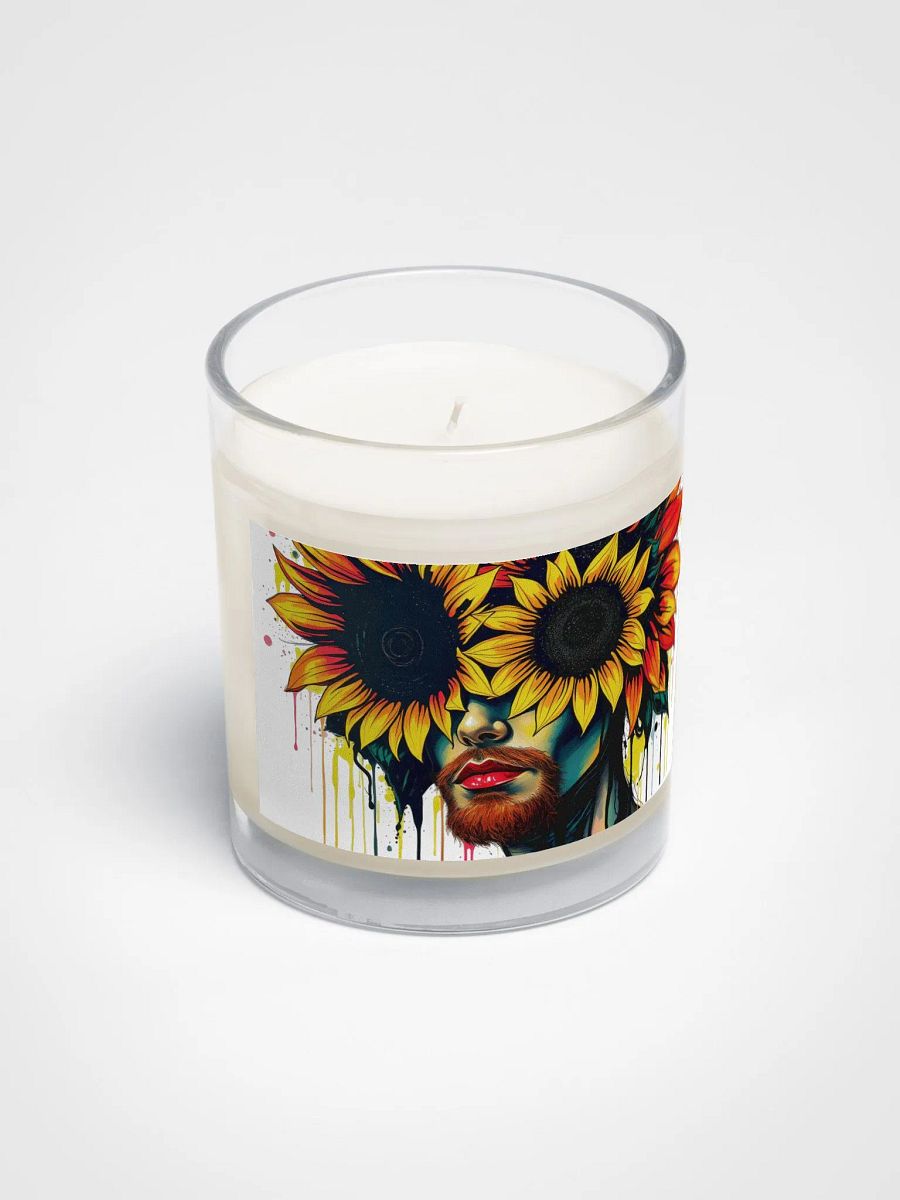 Van Gogh's Sunflower Gaze Soy Wax Candle product image (2)