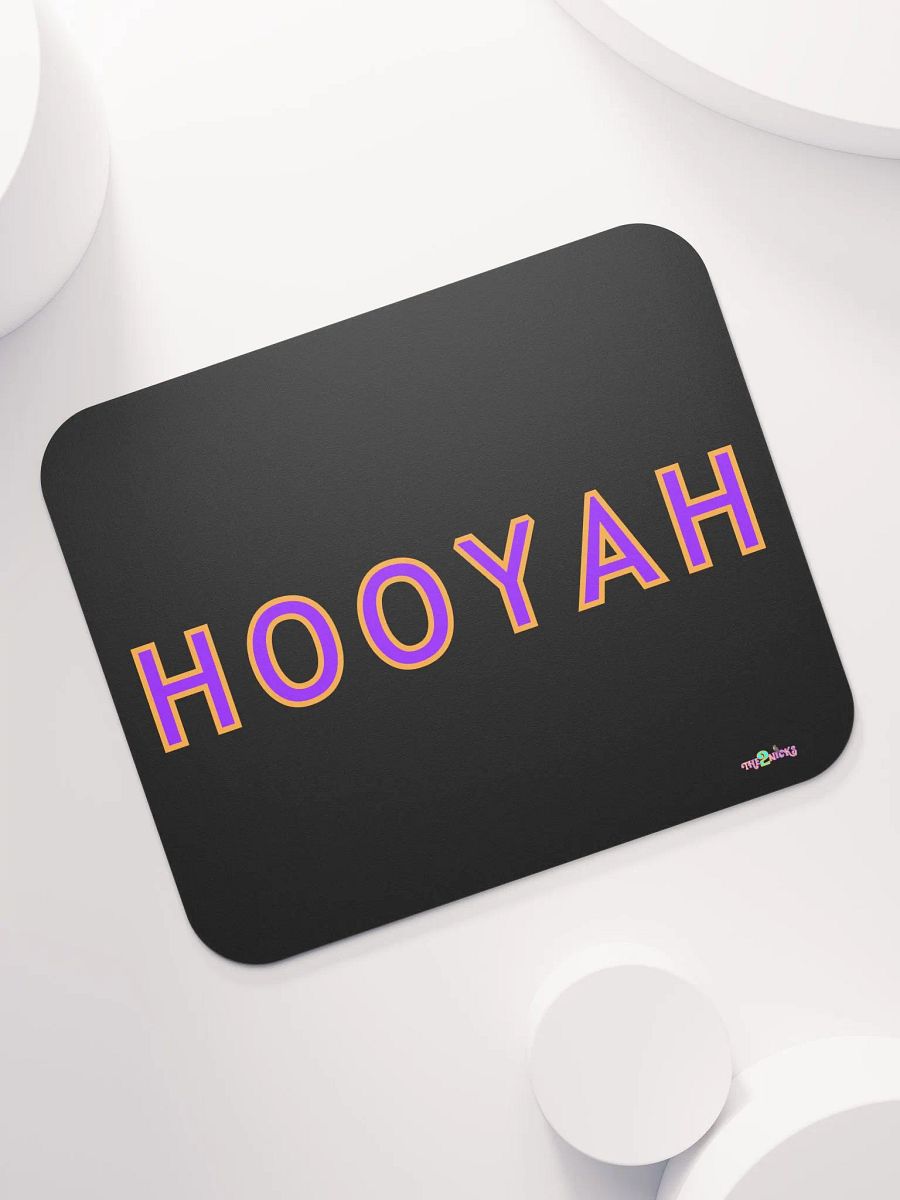 Hooyah Classic Mouse Pad (Black) product image (7)