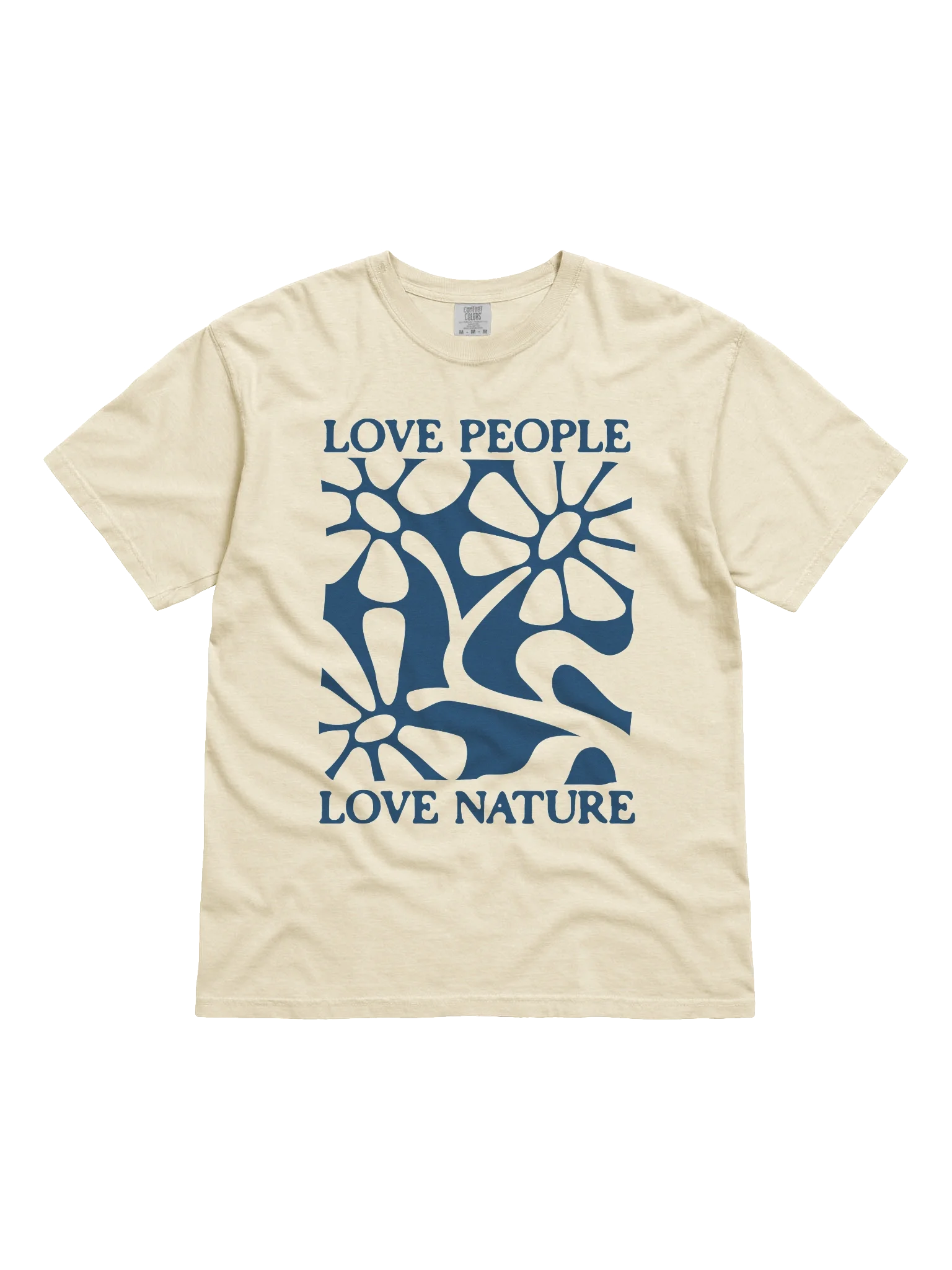 Love People Love Nature Relaxed Fit Unisex T-Shirt product image (1)