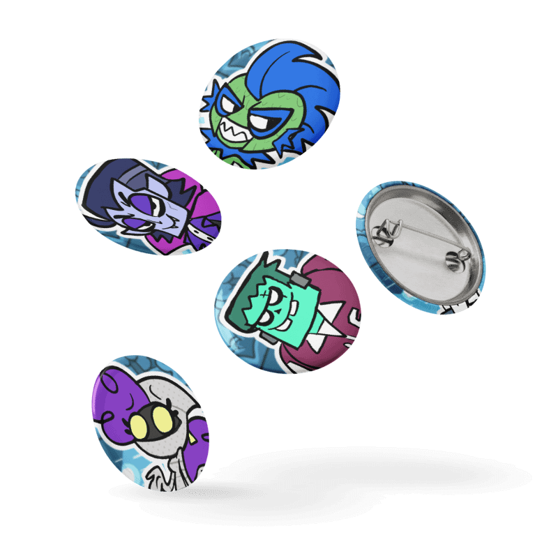 Fester Pin Buttons Set product image (5)