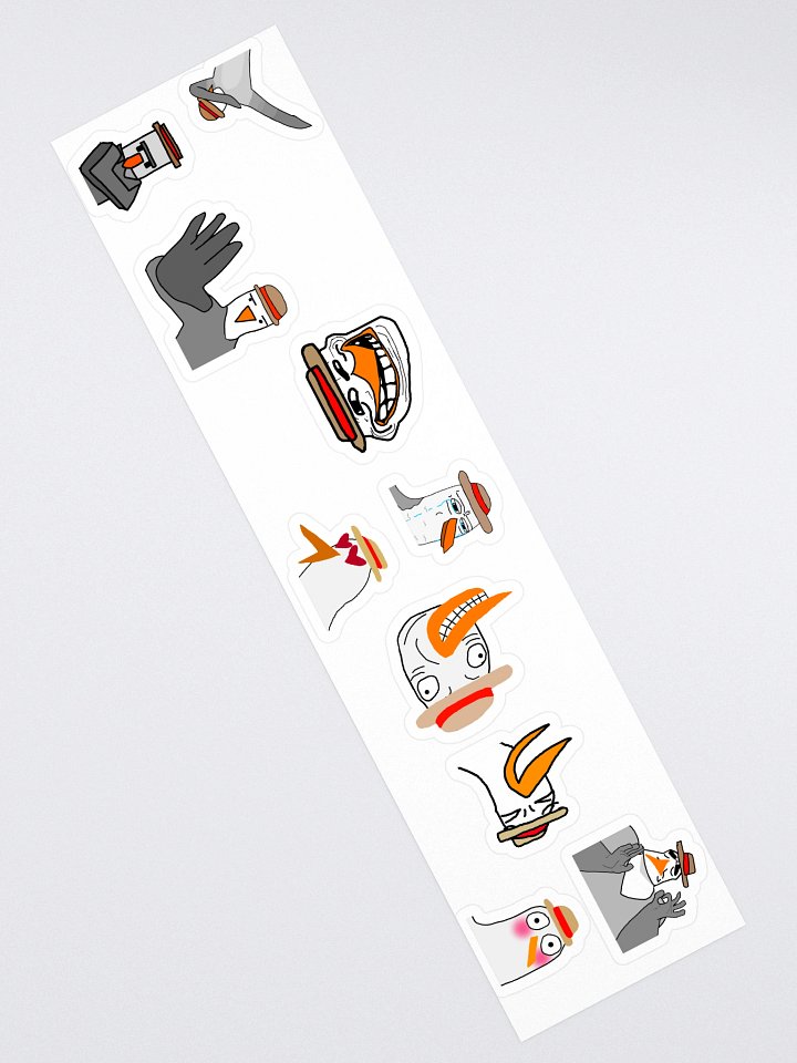 Iconic CringyGull Sticker Set product image (2)
