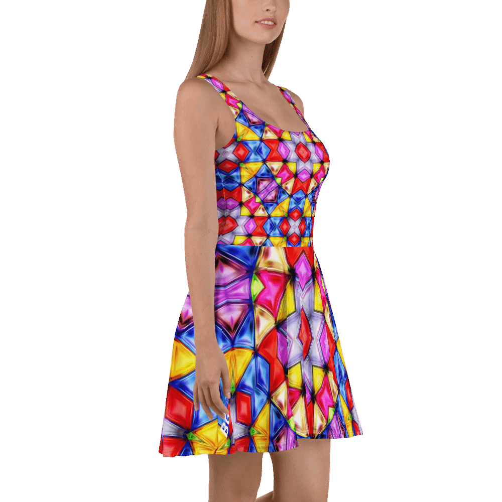 Barry Grady 'Vibrant' Skater Dress product image (3)