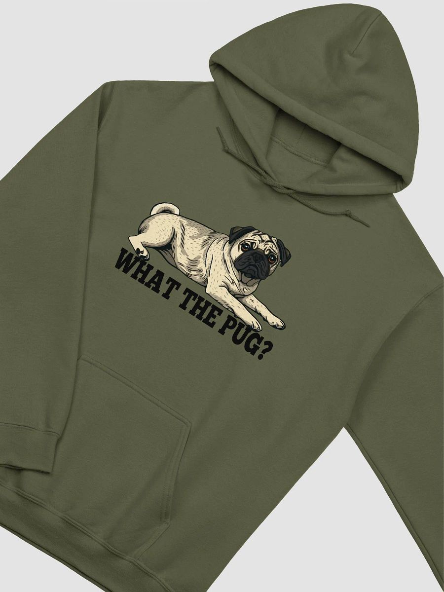 What the Pug Hooded Sweatshirt of a Pug | Funny Hoodie for Pug Paw-rents product image (14)