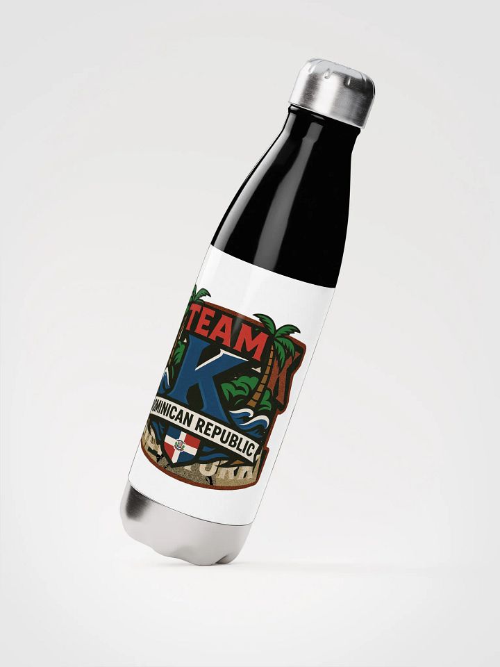 TEAM K Dominican Republic Stainless Steel Water Bottle product image (3)