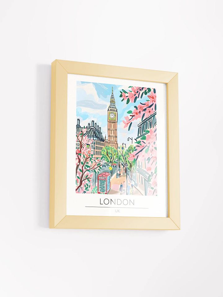 London UK Framed Travel Poster product image (2)